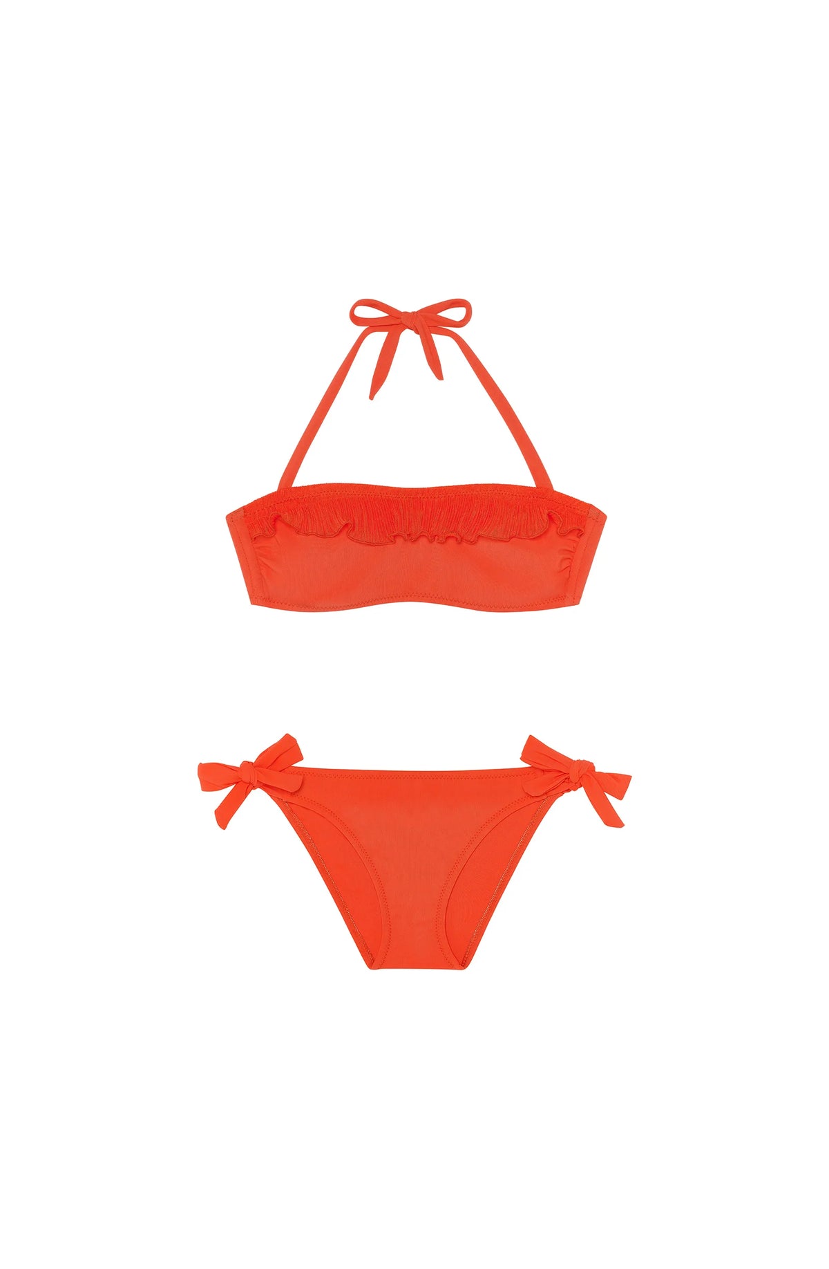 louna Ochre bandeau bikini set for kid