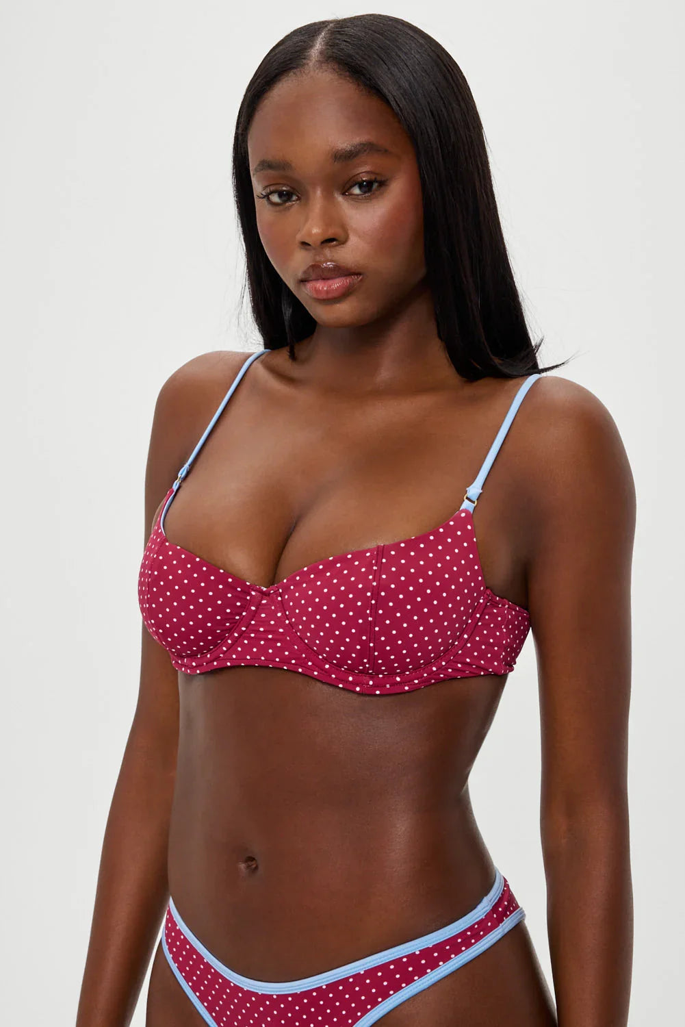 Haut de bikini Cola à pois - Tuscany
