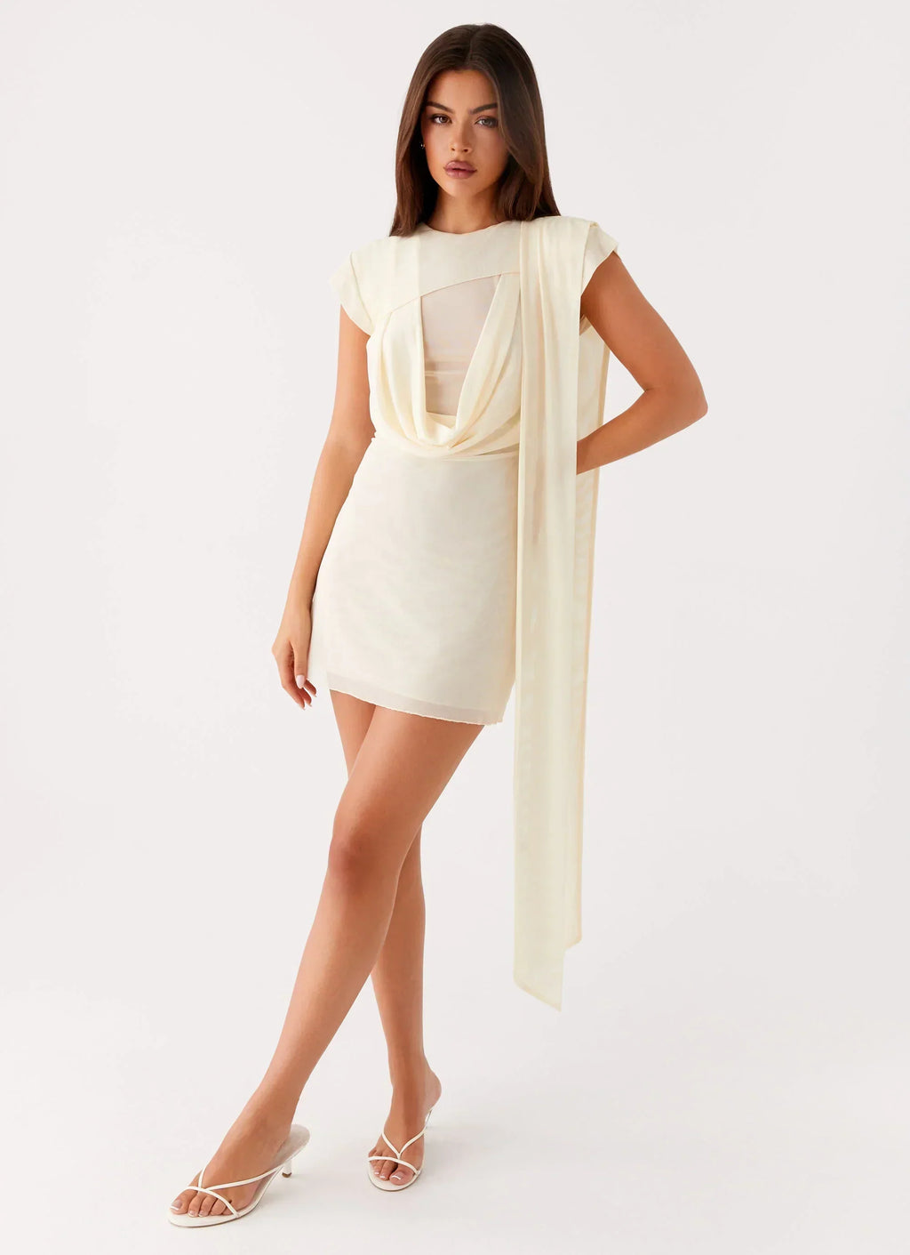 Mini-robe Felipe - Jaune