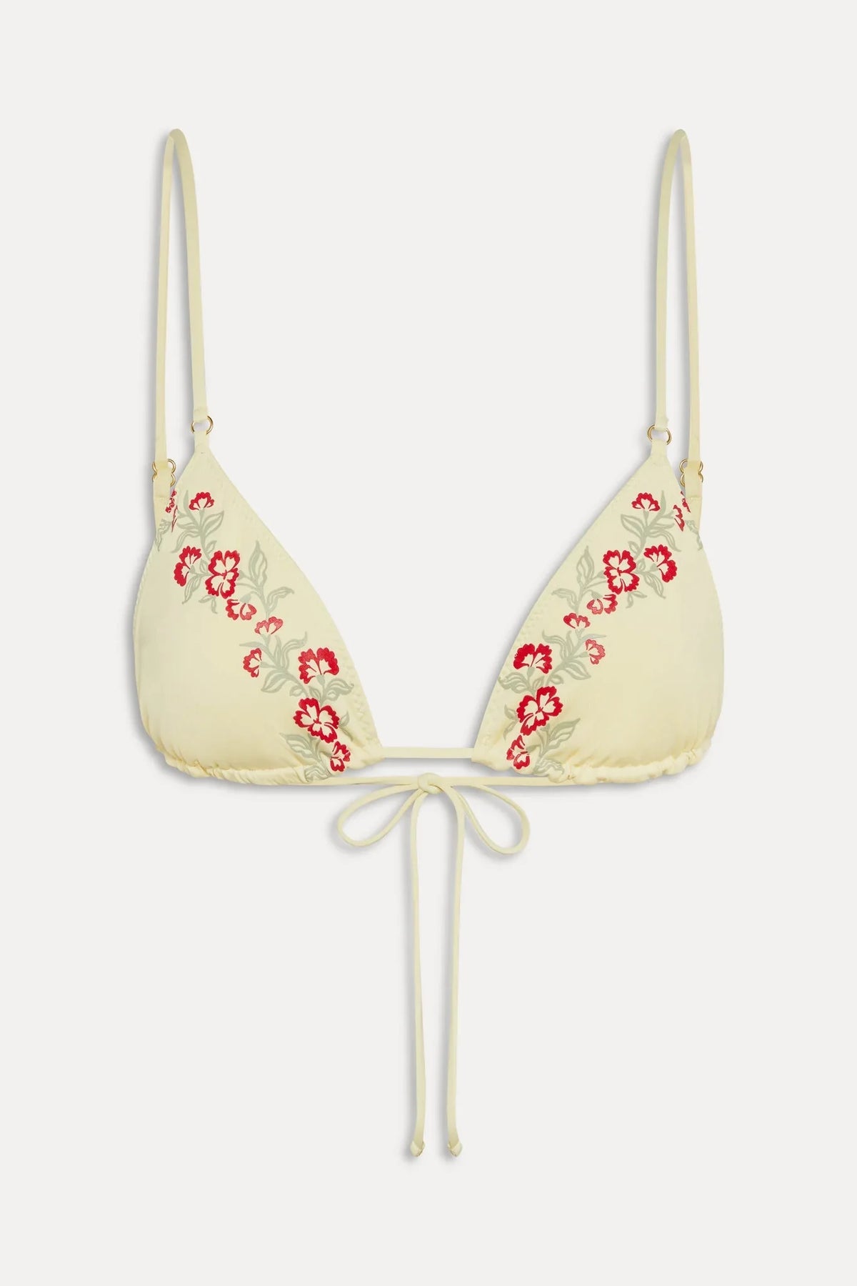 Haut de bikini micro triangle Elena - Hibiscus Beach