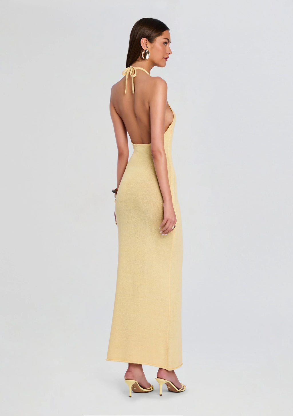 Robe longue en tricot Keri