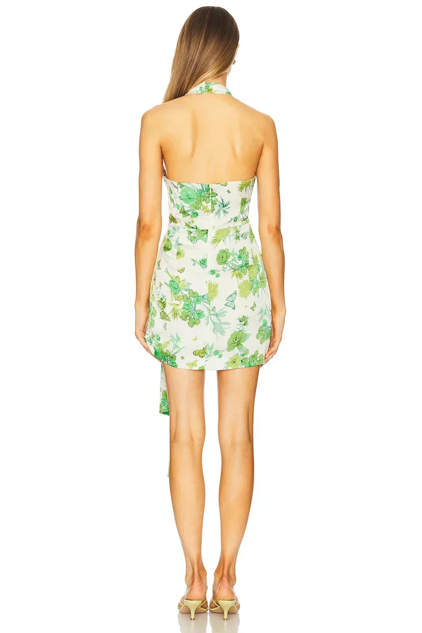 Tess Halter Mini Dress