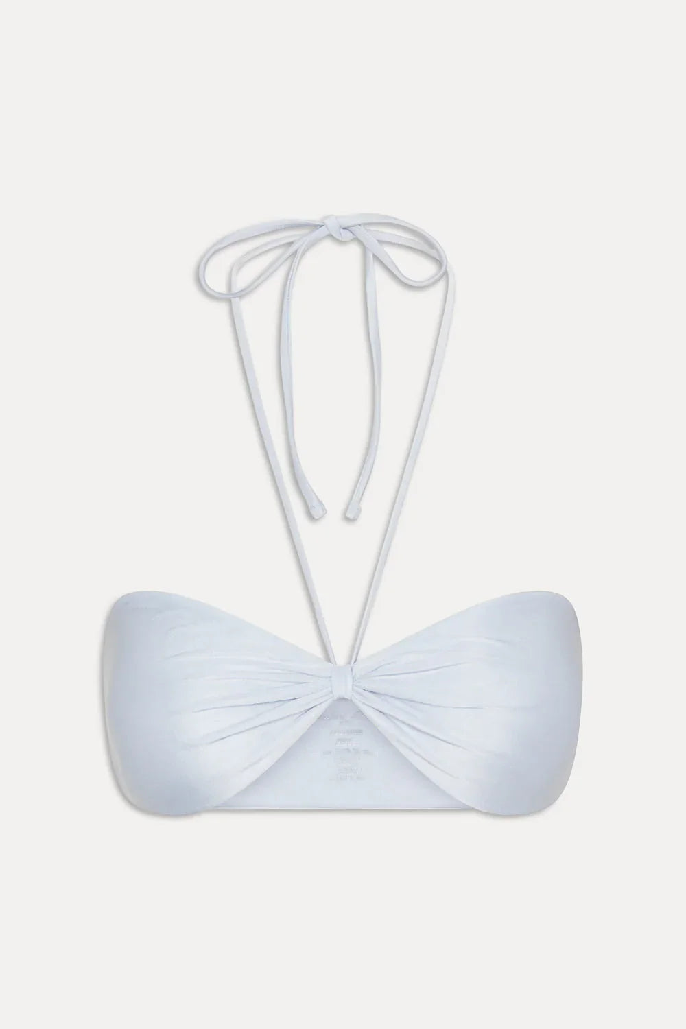 Haut de bikini bandeau Rumi Satin - Glaçage