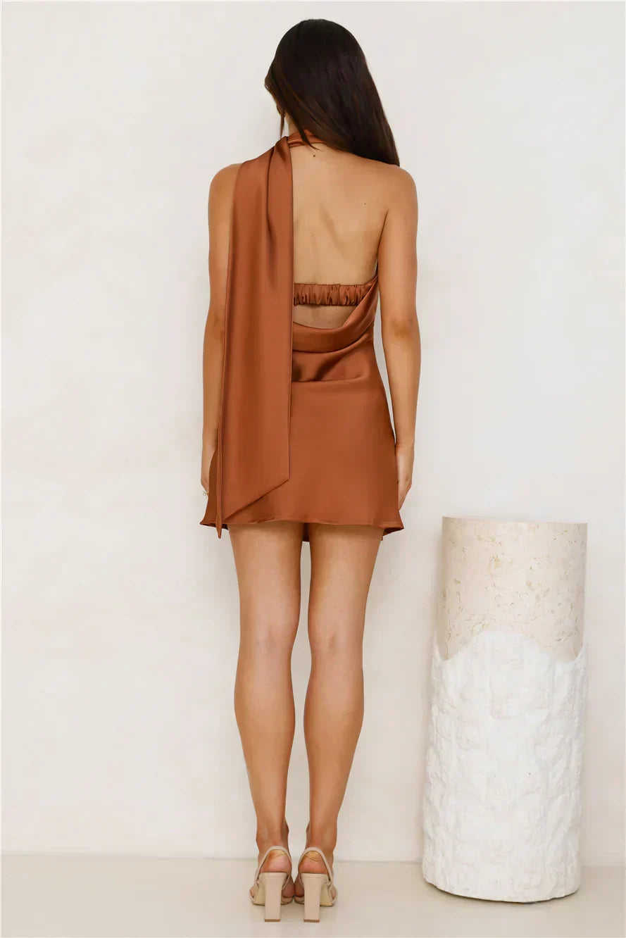 Mini-robe en satin Secret Wishes