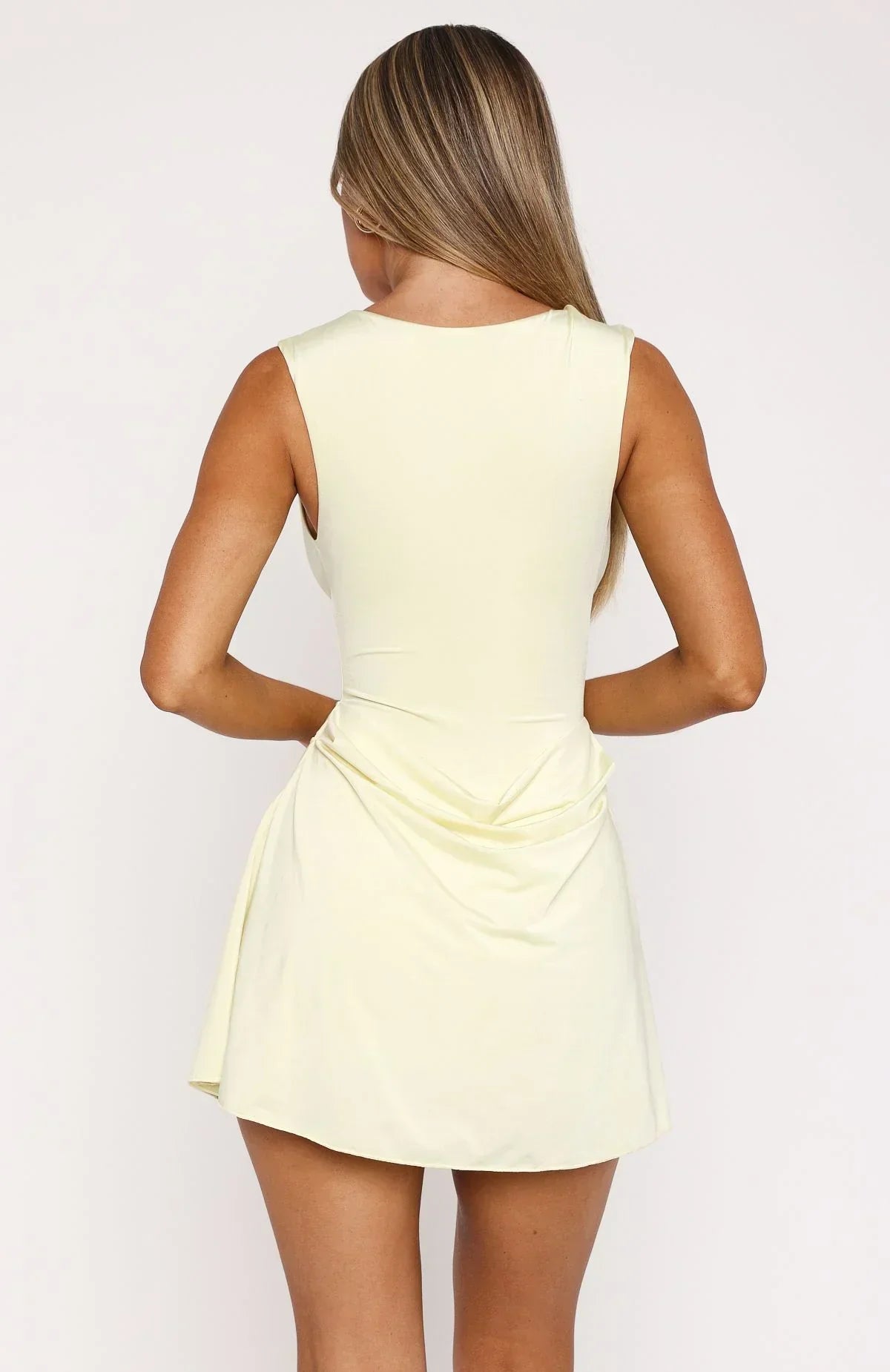 Mini-robe Guest Of Honour citron