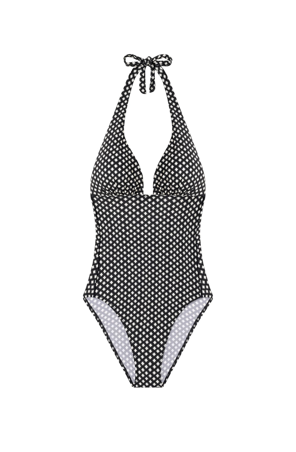 norma Printed backless swimsuit LIBERTY