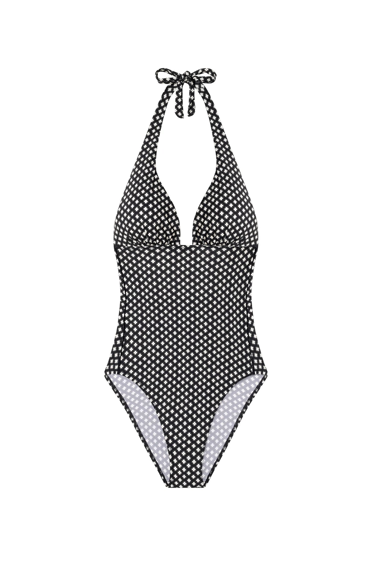 norma Printed backless swimsuit LIBERTY