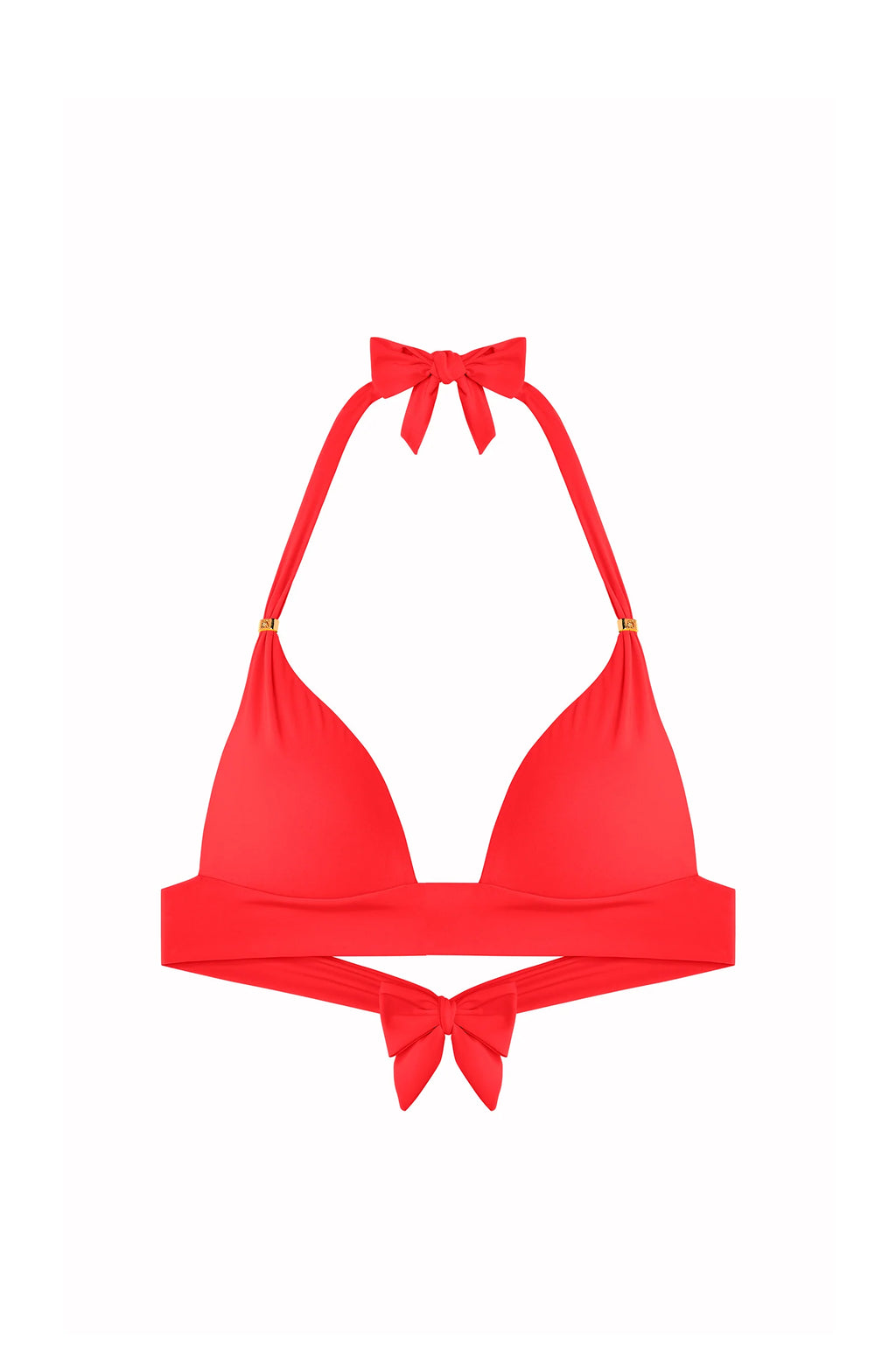 Haut de bikini push-up imprimé Diva