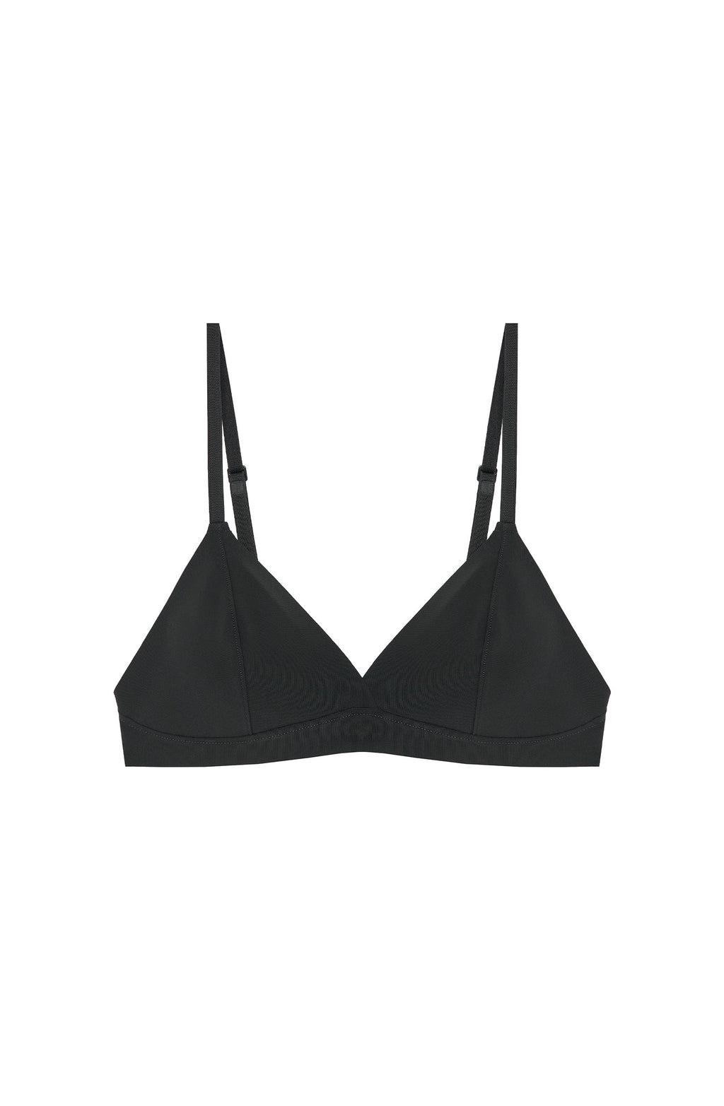 sivana Invisible black triangle bra