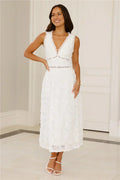 Robe midi en dentelle Ballet Era