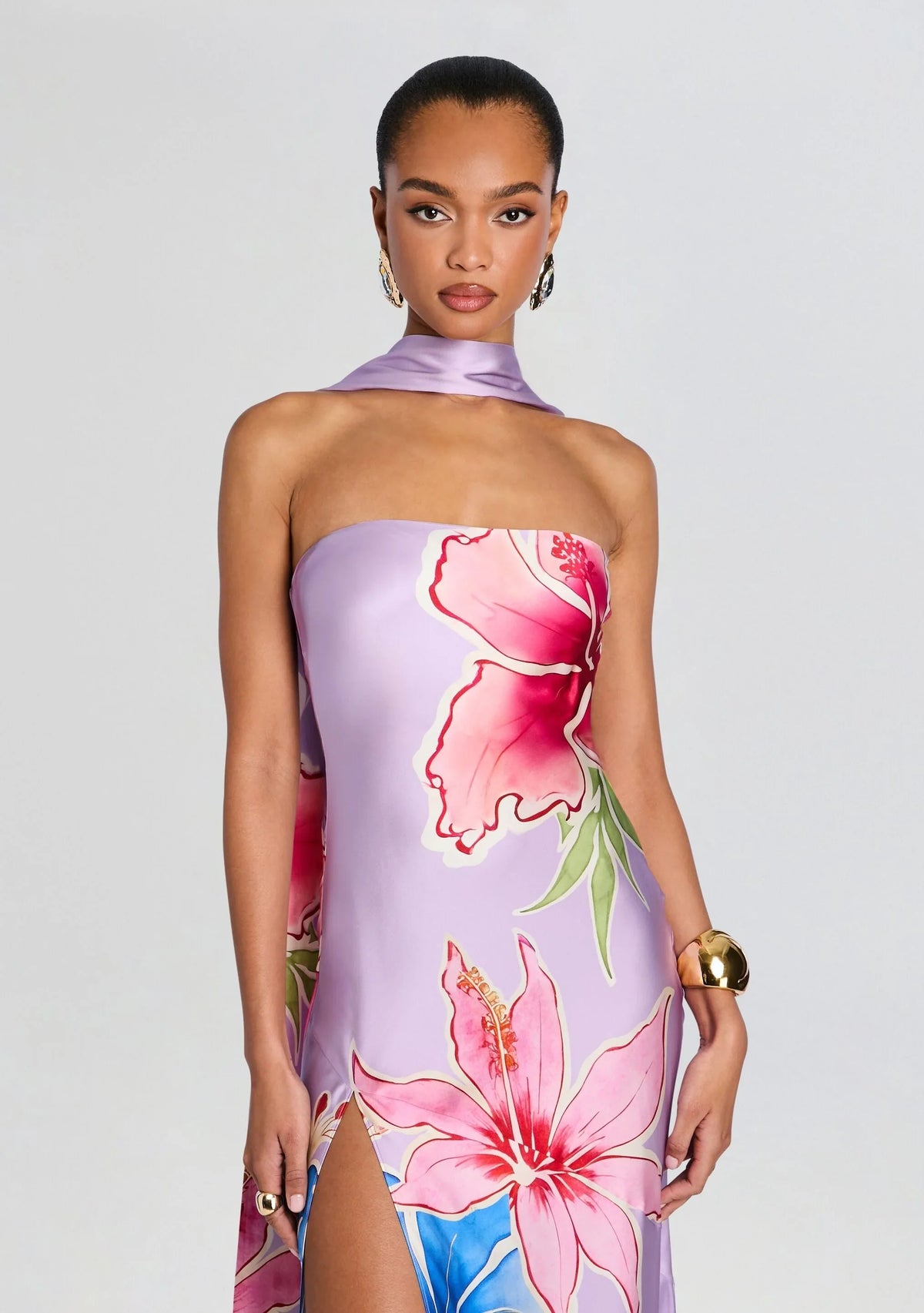 Robe en Soie Tizzy