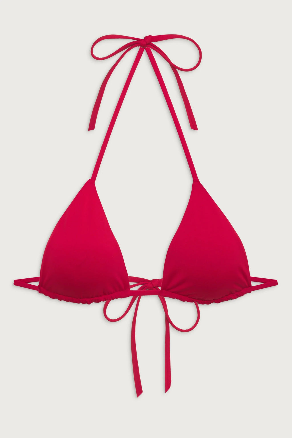 Haut de bikini triangle Nick String - Rouge vif
