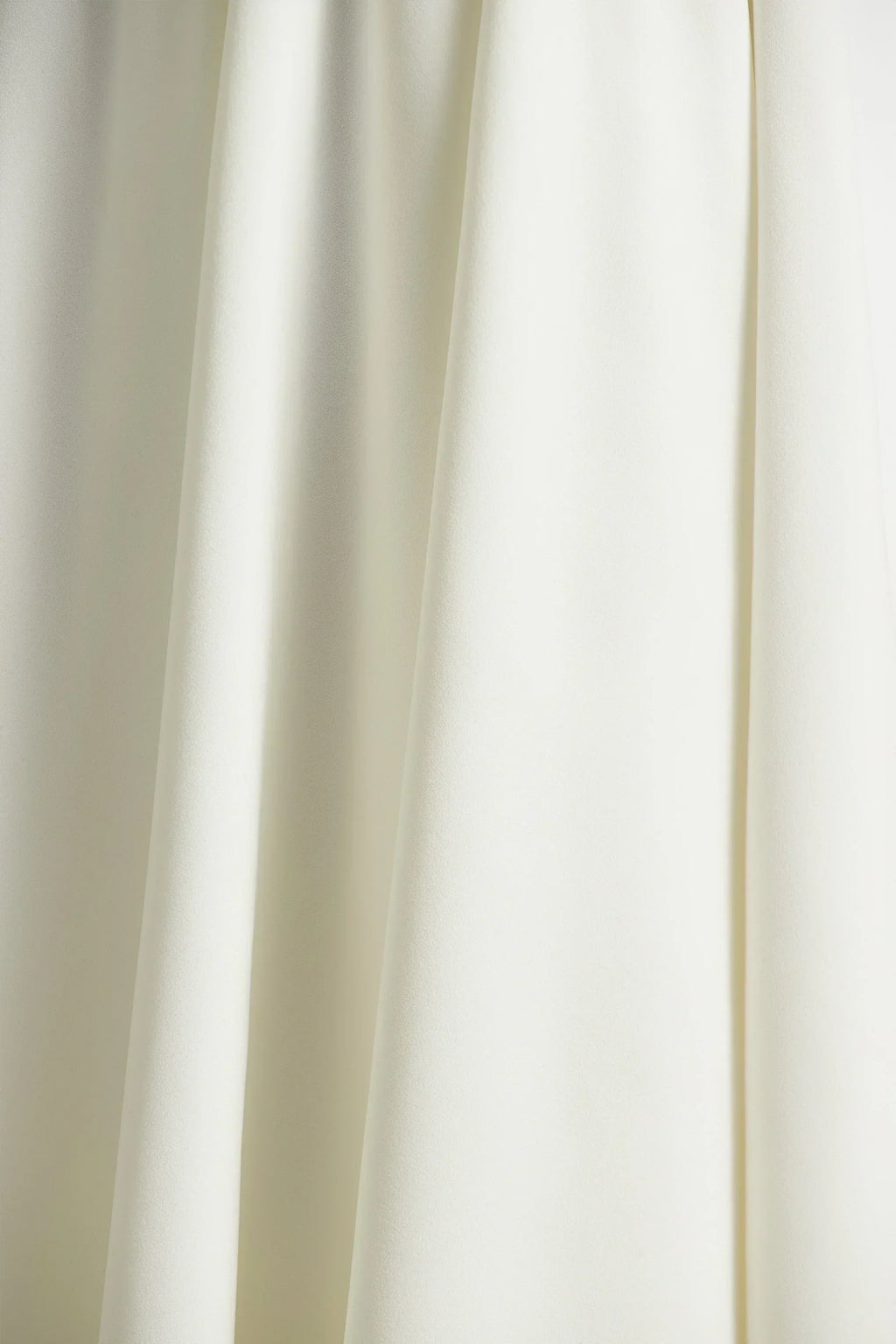 Bellamy | Robe longue mi-mollet en tricot écru à col rond et manches longues