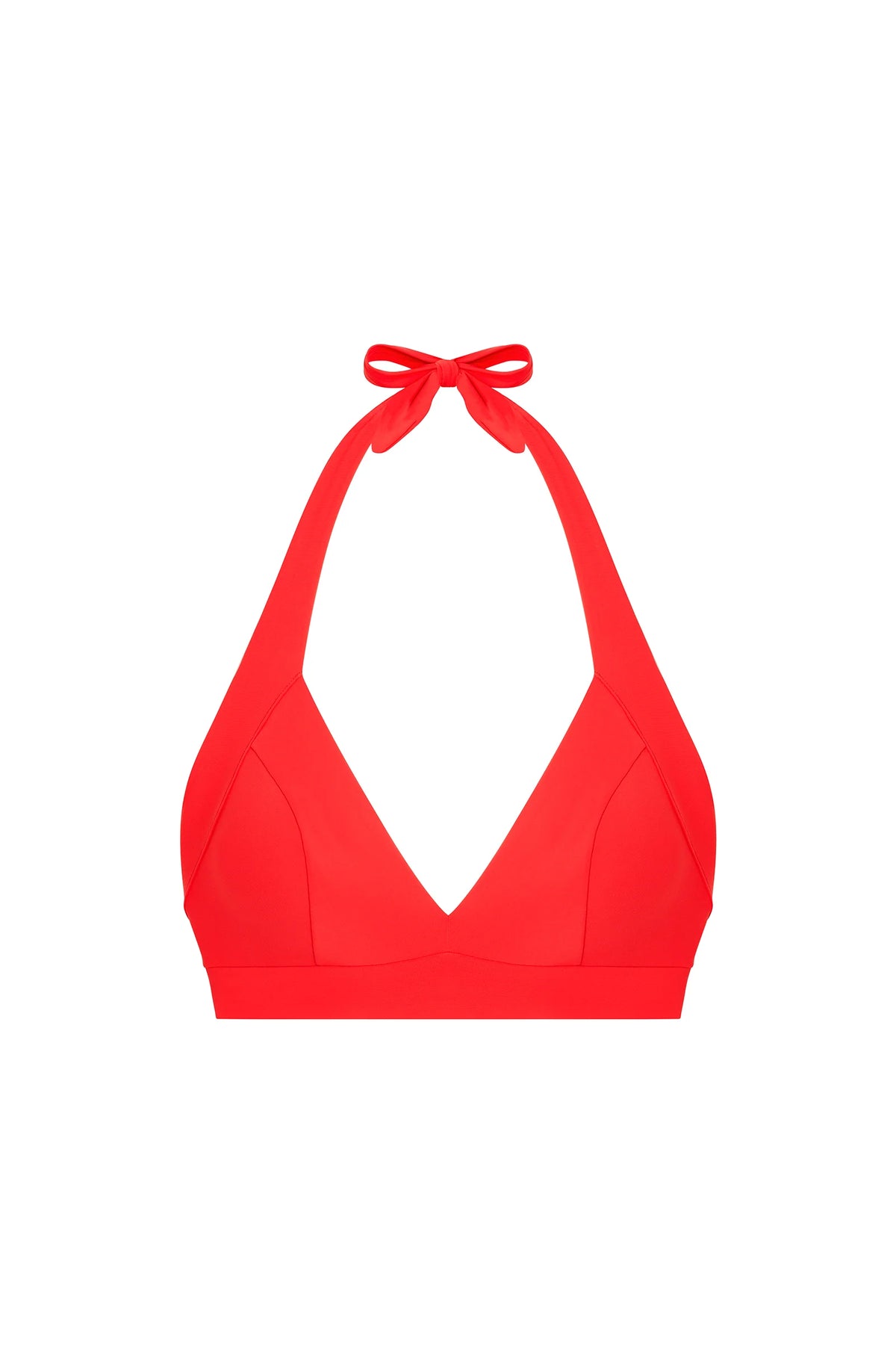 tiann Black bandeau swimsuit top