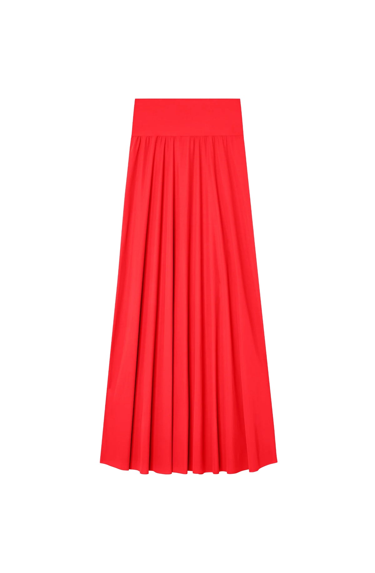 jaya Long madder red multiposition skirt