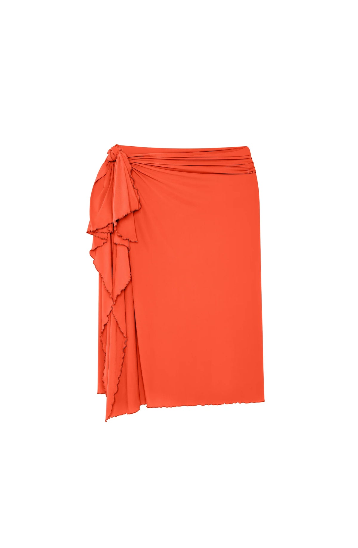 kalis Long multiposition madder red pareo
