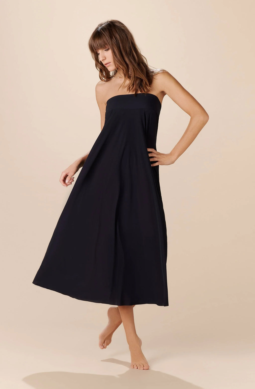 jaya Redcurrant long skirt