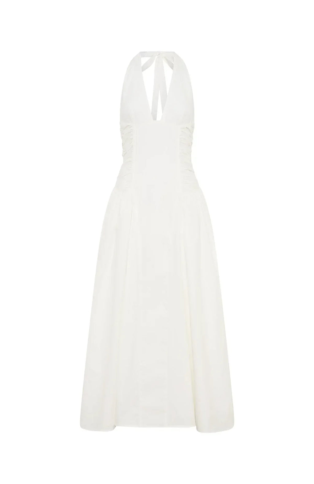 Robe midi dos nu "Tinsel Trouble" blanche