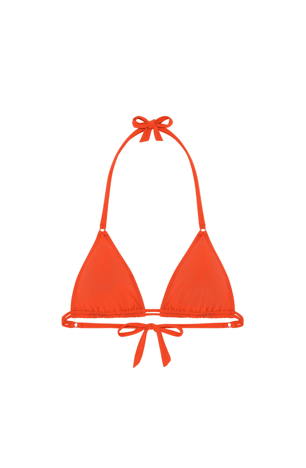 helia Black triangle bikini top