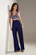 leto Printed sleeveless top NEON