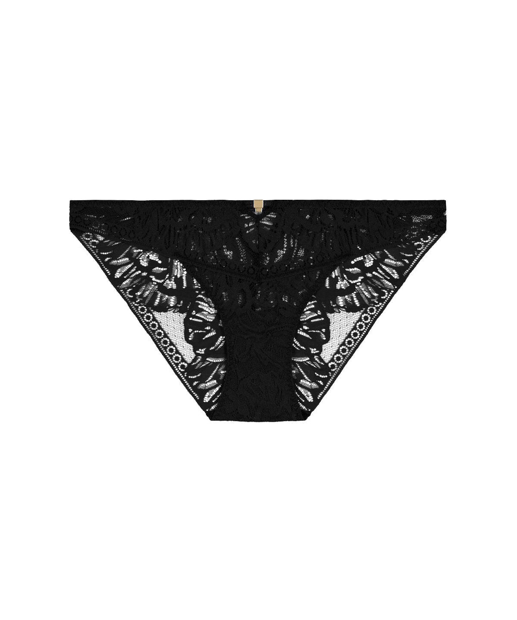 Love Soul Culotte taille basse Noir