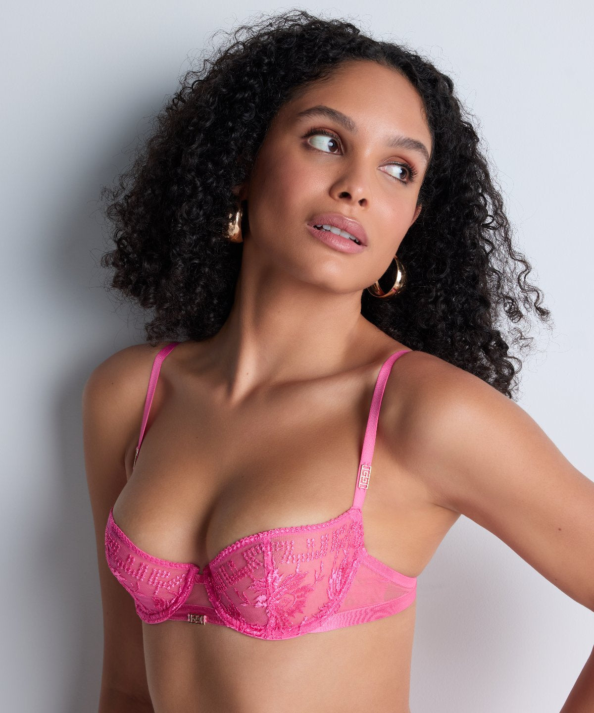 Soutien-gorge corbeille à armatures Rules of Attraction Rose Vif
