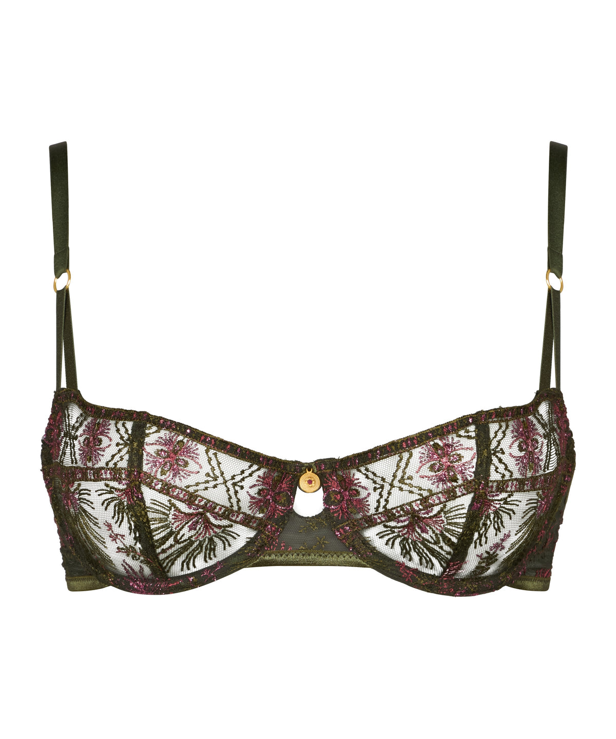 Sound of Heart Soutien-gorge corbeille à armatures Dark Garden