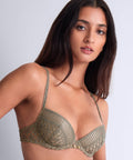 Stardust Dream Soutien-gorge push-up à coques vert Nil