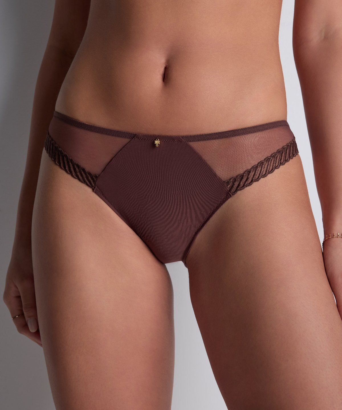 Culotte brésilienne Sheer Emotion Sépia