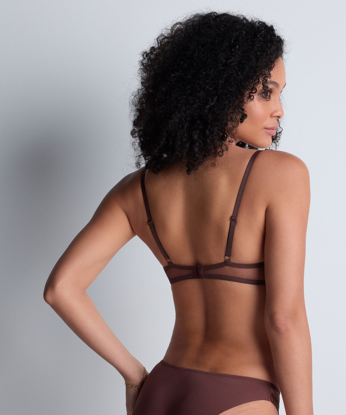 Culotte brésilienne Sheer Emotion Sépia