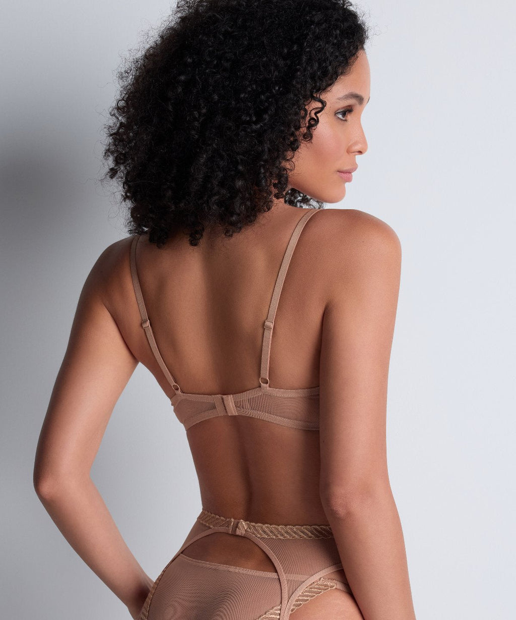 Porte-jarretelles Sheer Emotion couleur Sable