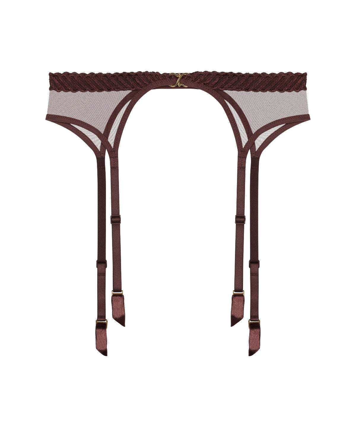 Porte-jarretelles Sheer Emotion Sepia