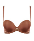 Sheer Emotion Soutien-gorge bandeau décolleté Honey