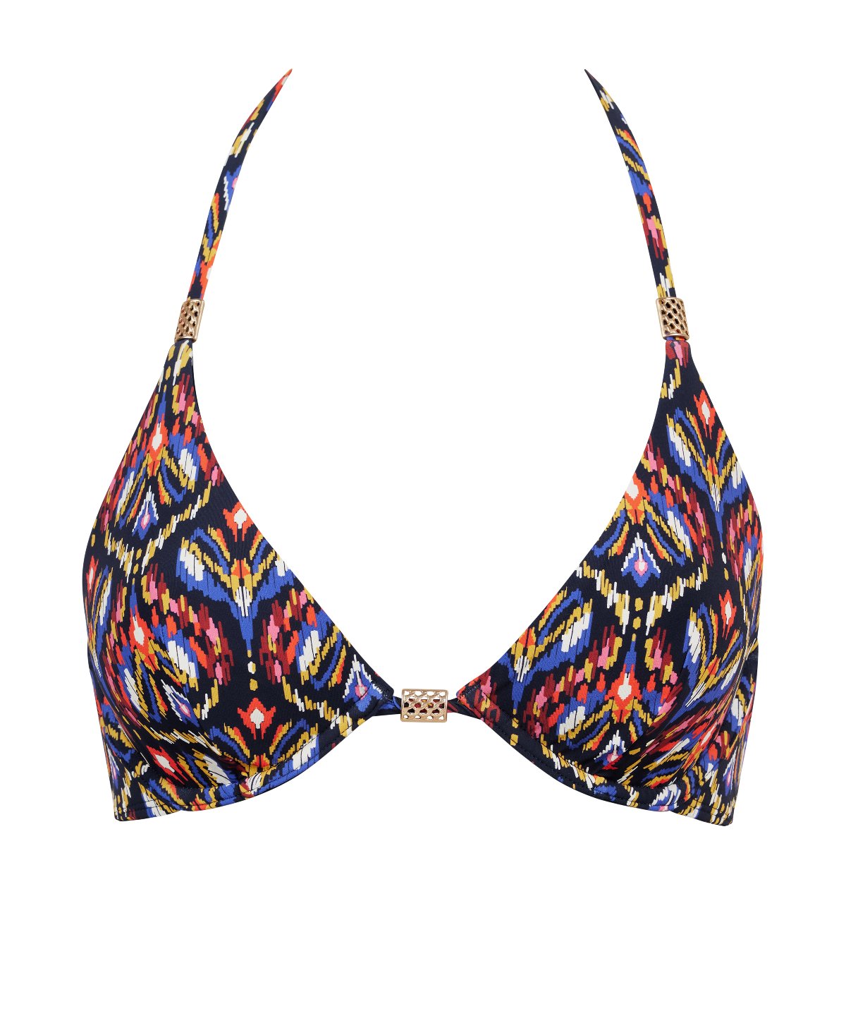 Sunkissed Allure Underwired Ikat Swimsuit Top