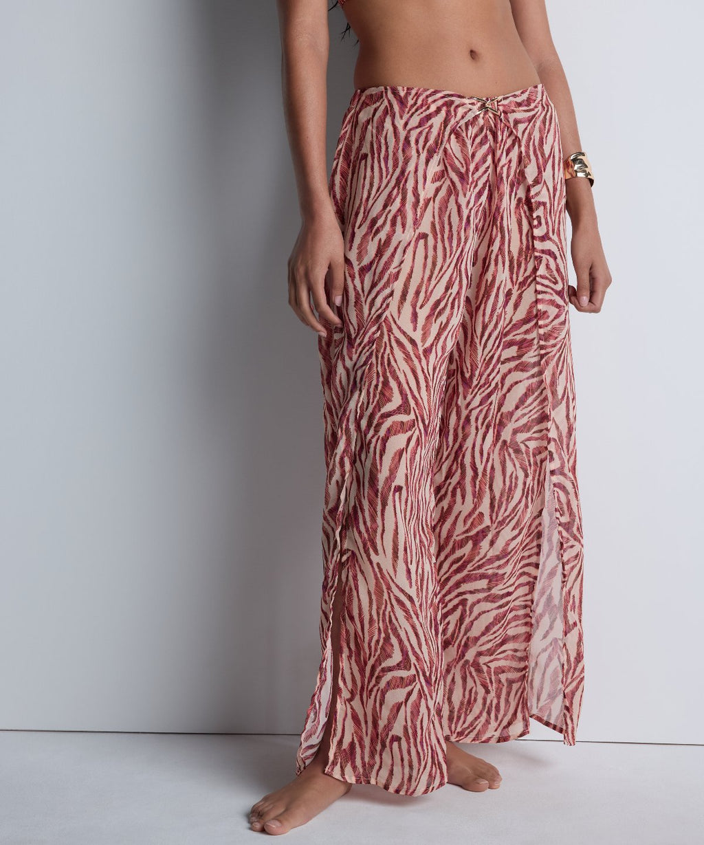 Pantalon Beach Walk Tigre Rose