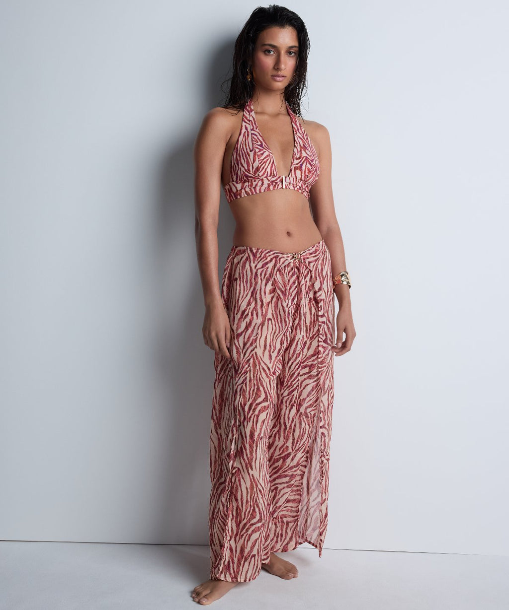Pantalon Beach Walk Tigre Rose
