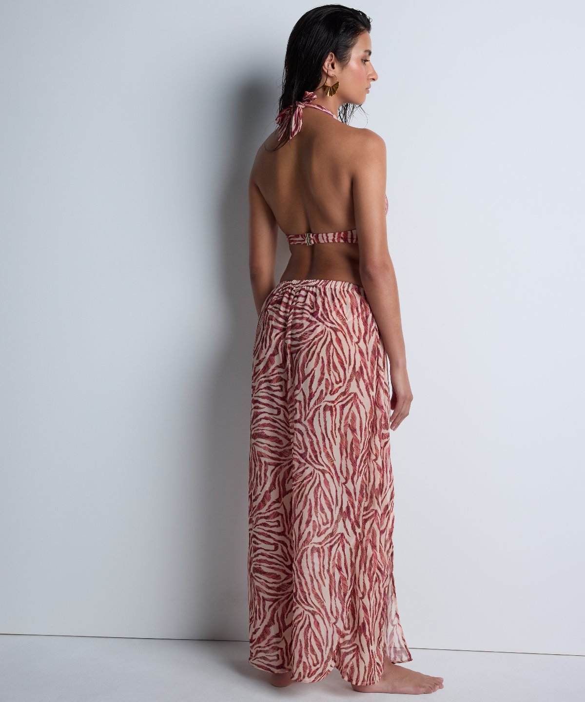 Pantalon Beach Walk Tigre Rose