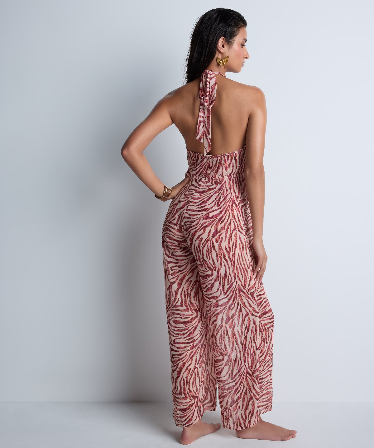 Beach Walk Combinaison-pantalon Rose Tigre