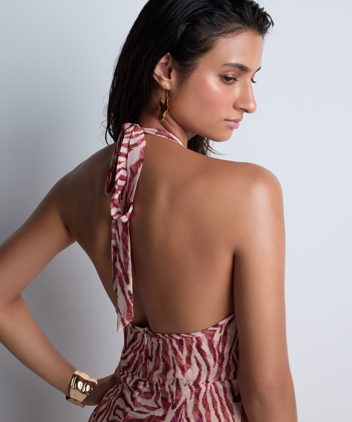 Beach Walk Combinaison-pantalon Rose Tigre