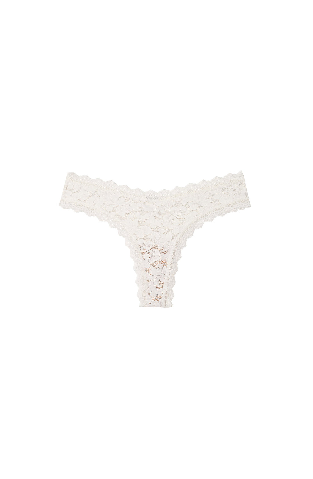 String en dentelle blanche Elika