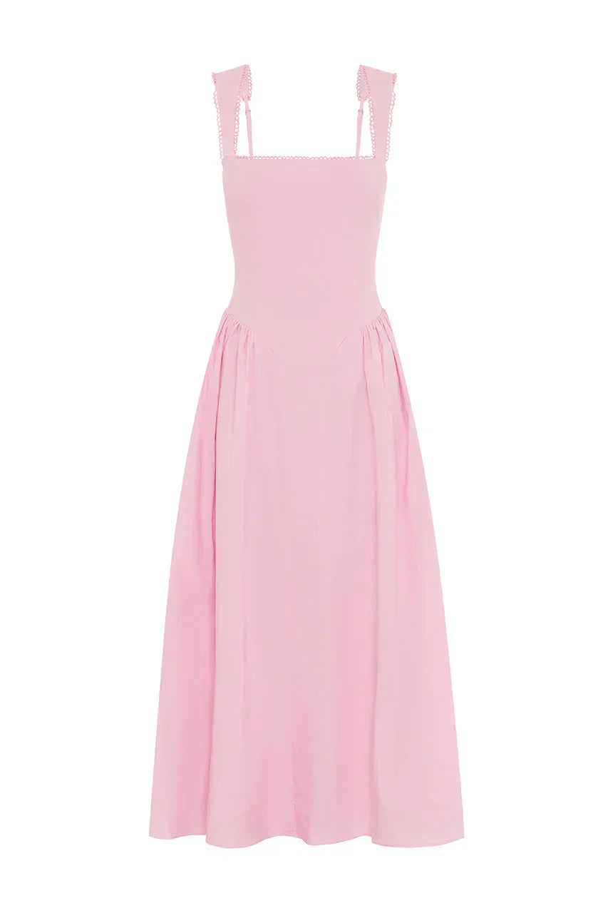 LANI MIDI DRESS - PINK