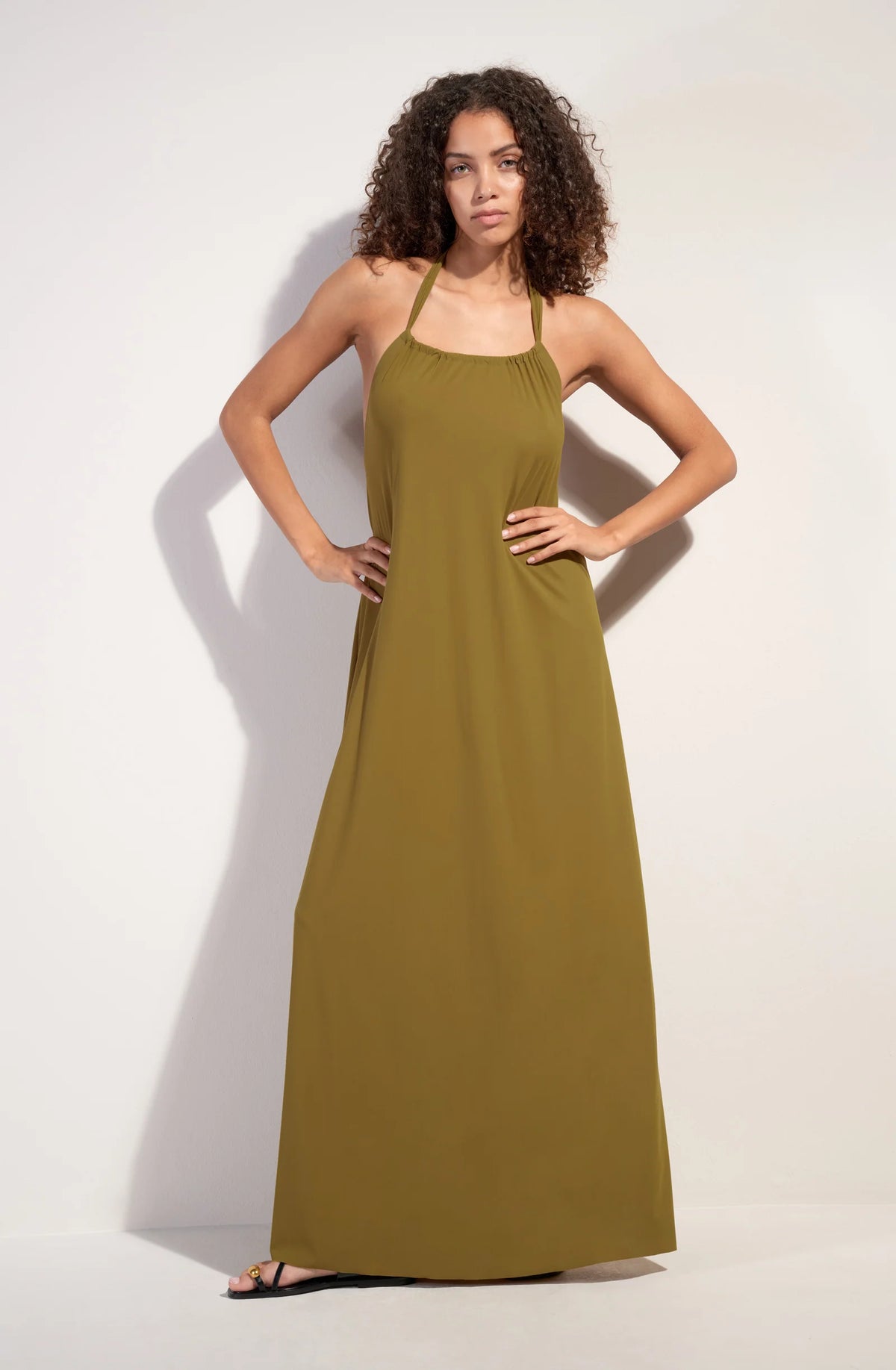 Robe longue imprimée licie HOLI