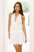 Mini-robe brodée Poetry Love