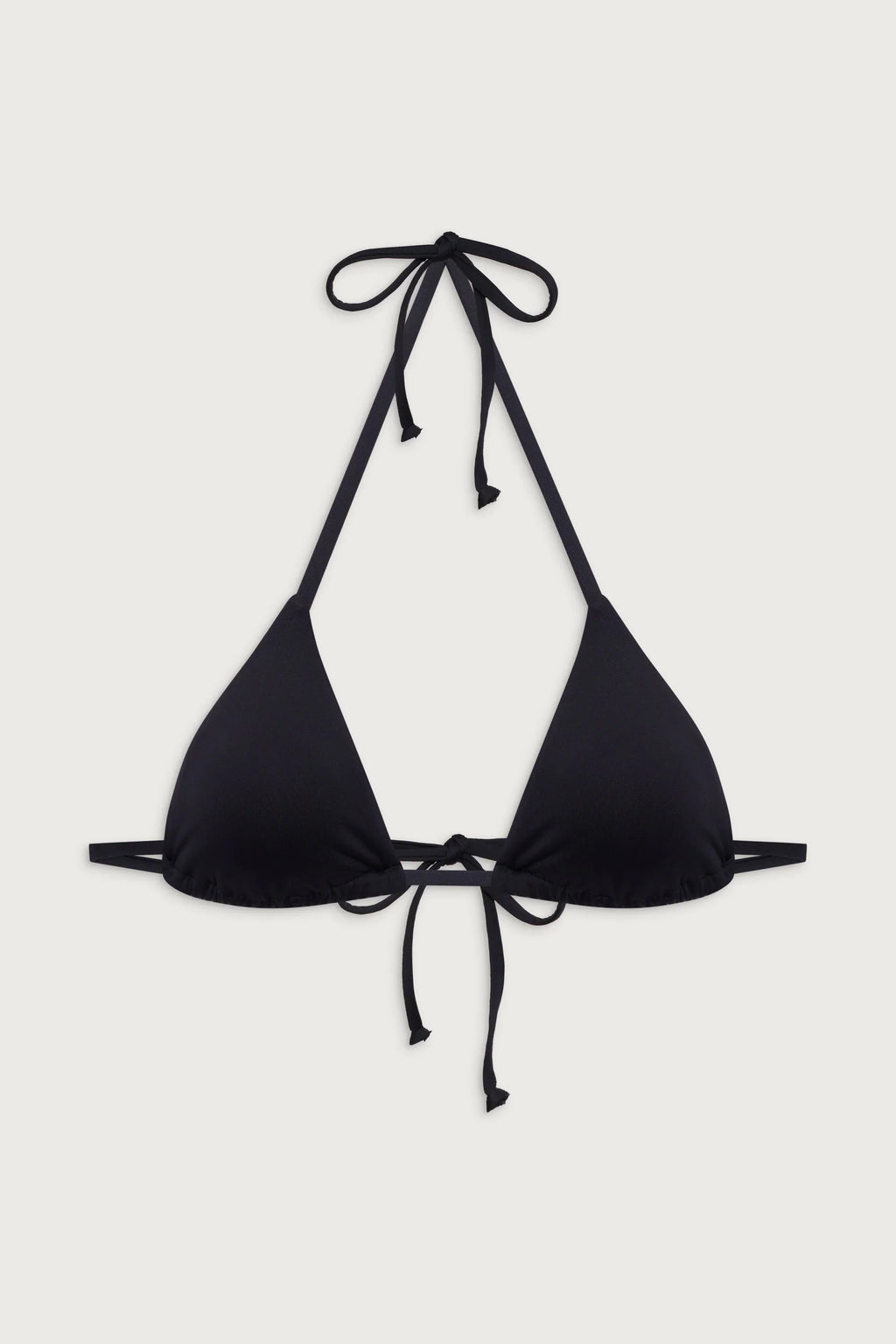Haut de bikini triangle Nick String - Noir