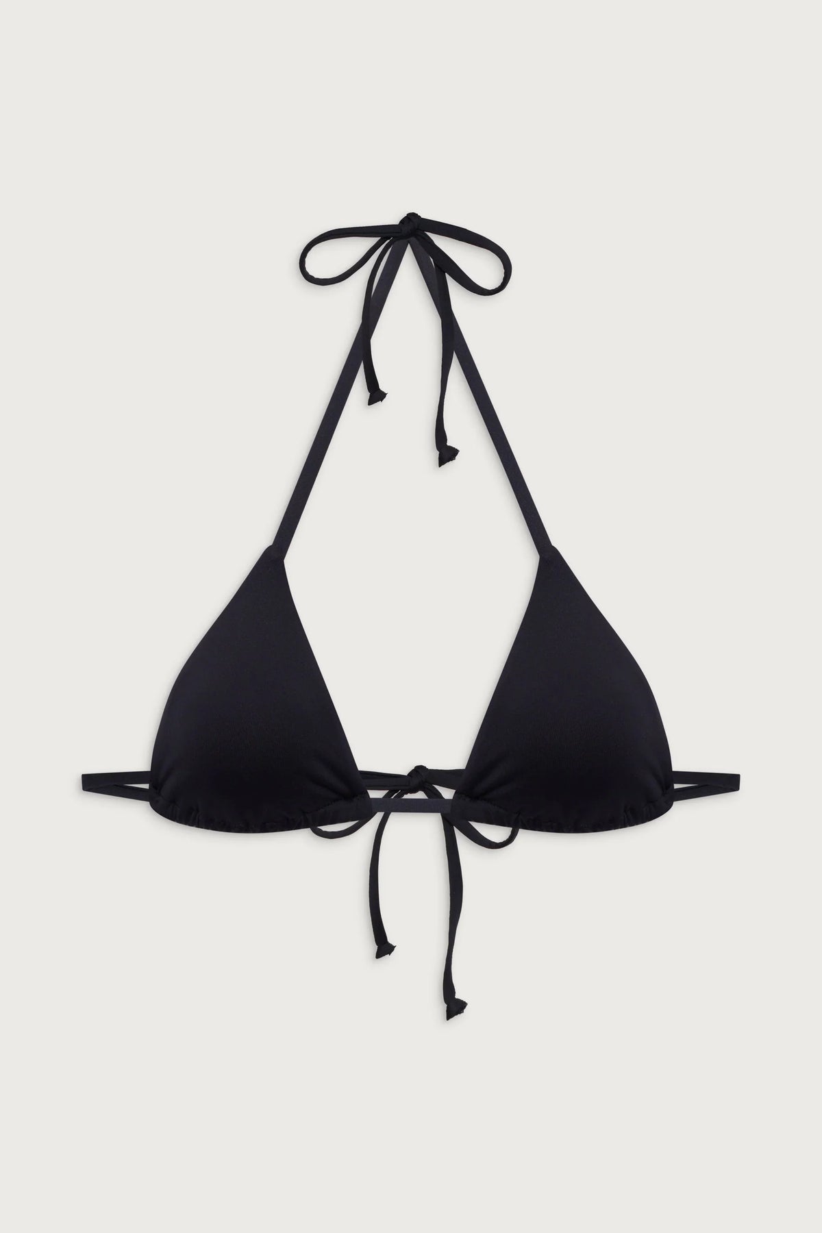 Haut de bikini triangle Nick String - Noir