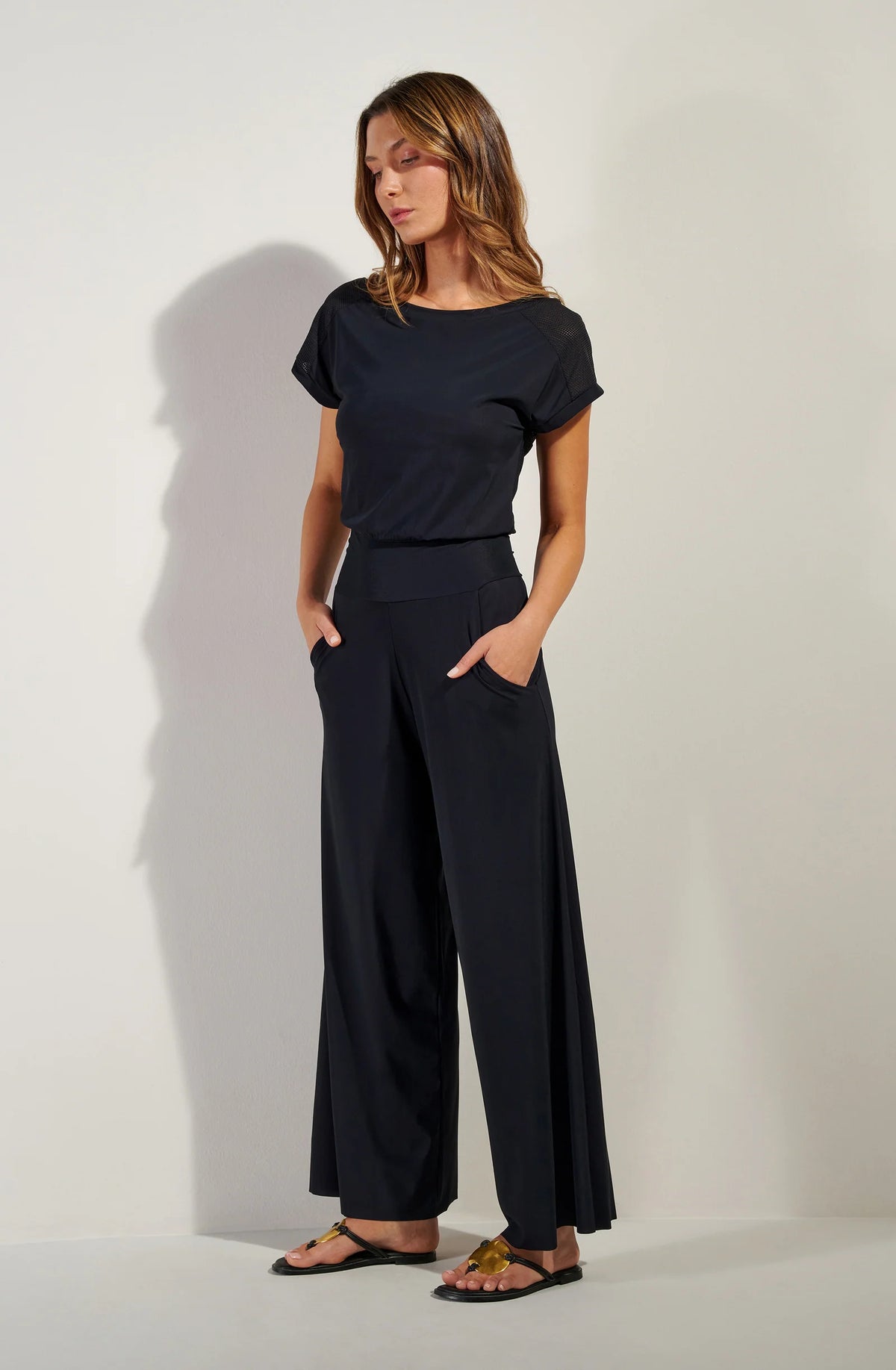 cleane Large black jumpsuit