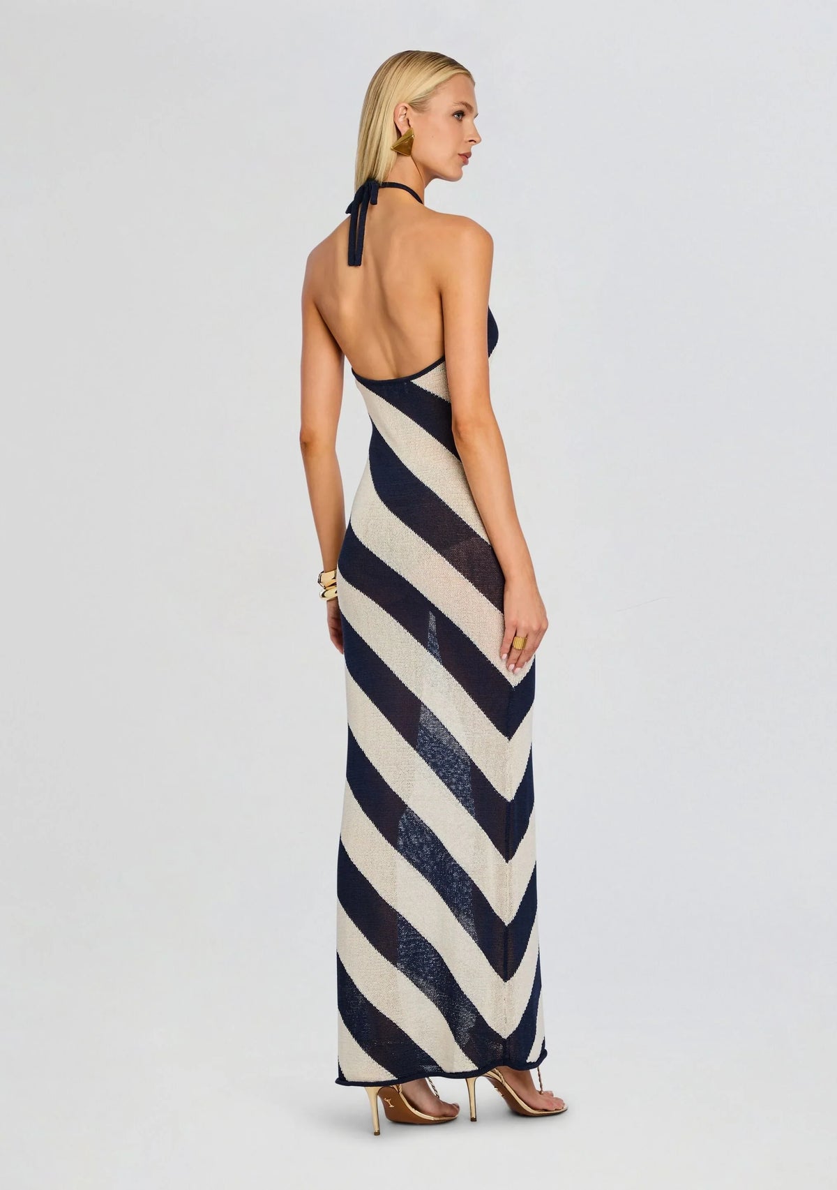 Robe longue en maille Dree