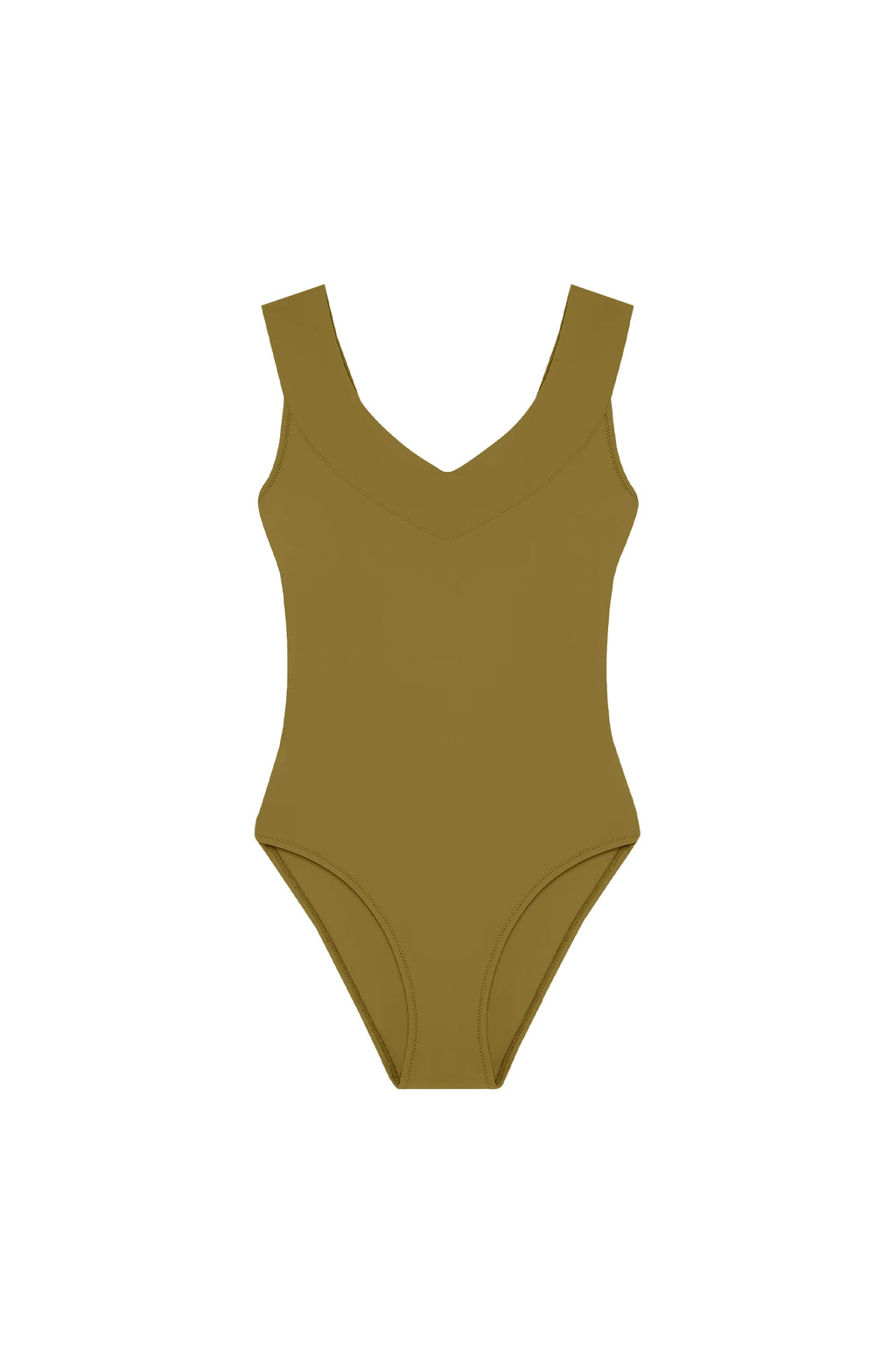 soya Gold crossed racerback swimsuit