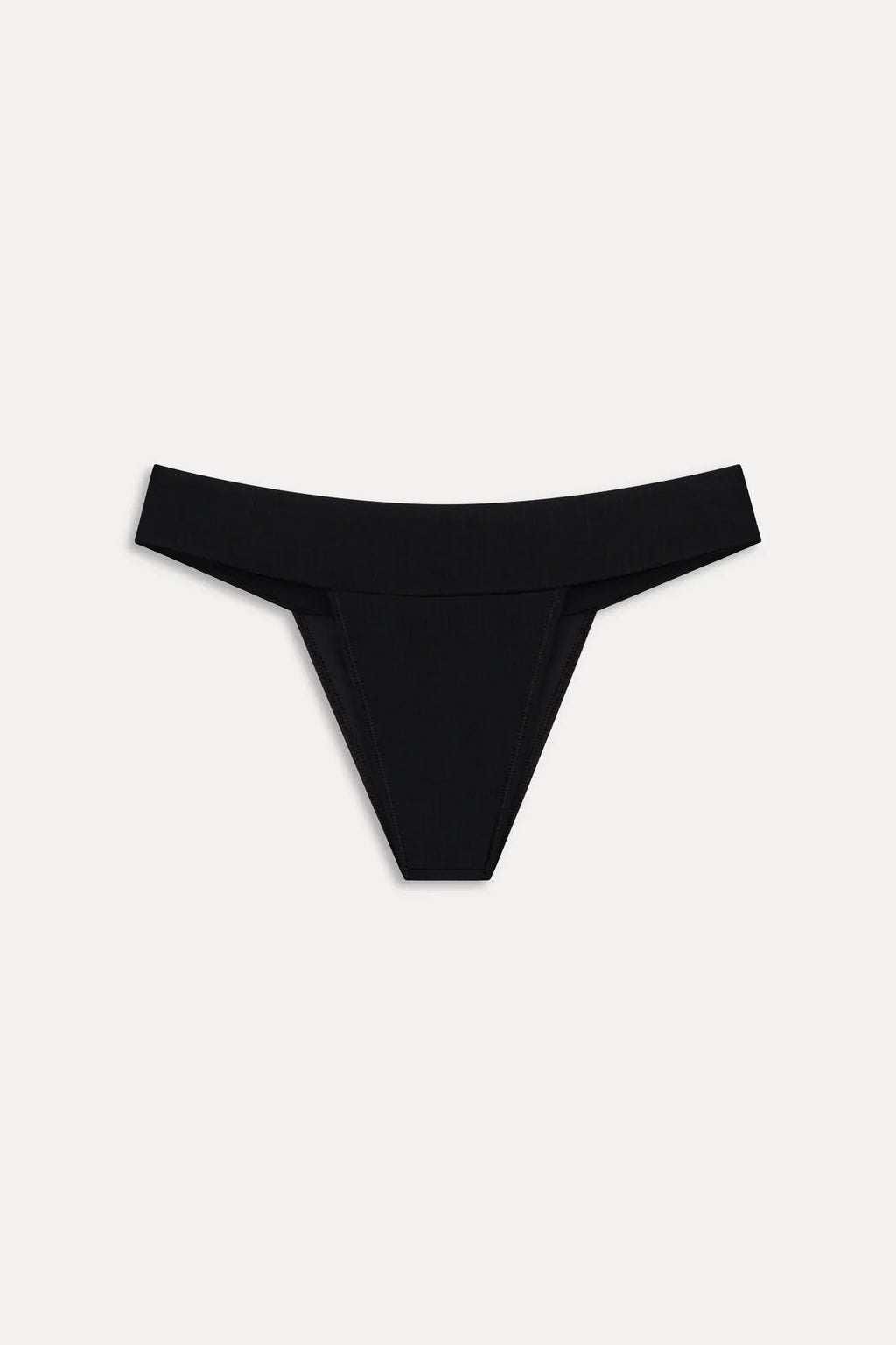 Bas de bikini côtelé Nick Cheeky - Noir