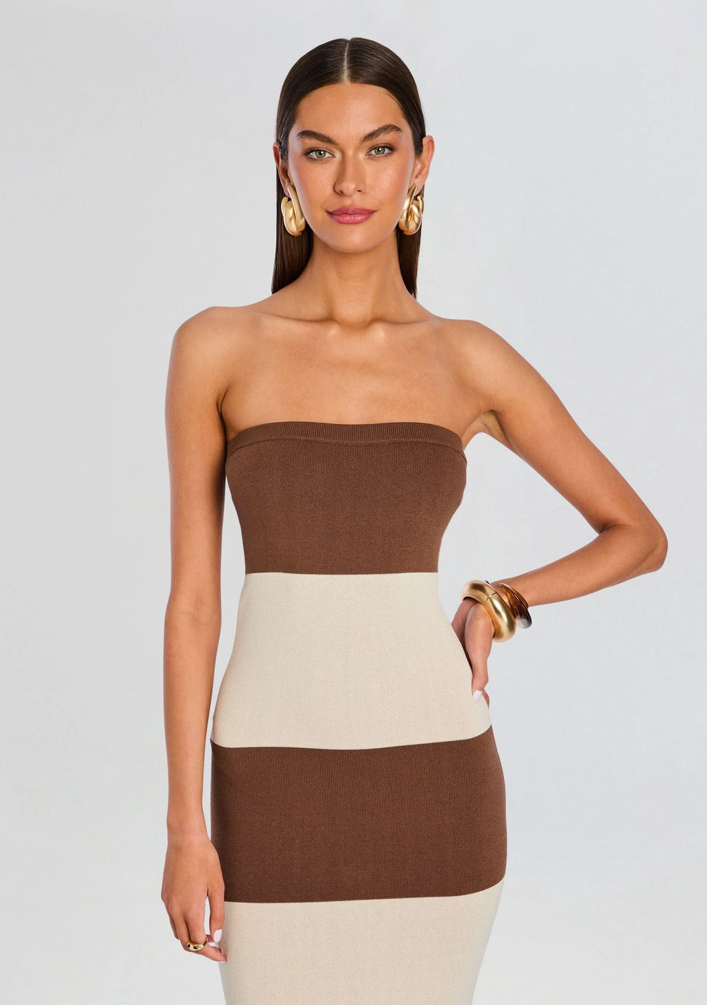 Robe longue Carrie en tricot